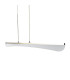 Bones 2 LED Bar Pendant Ceiling Light Chrome 2800-3200K-5