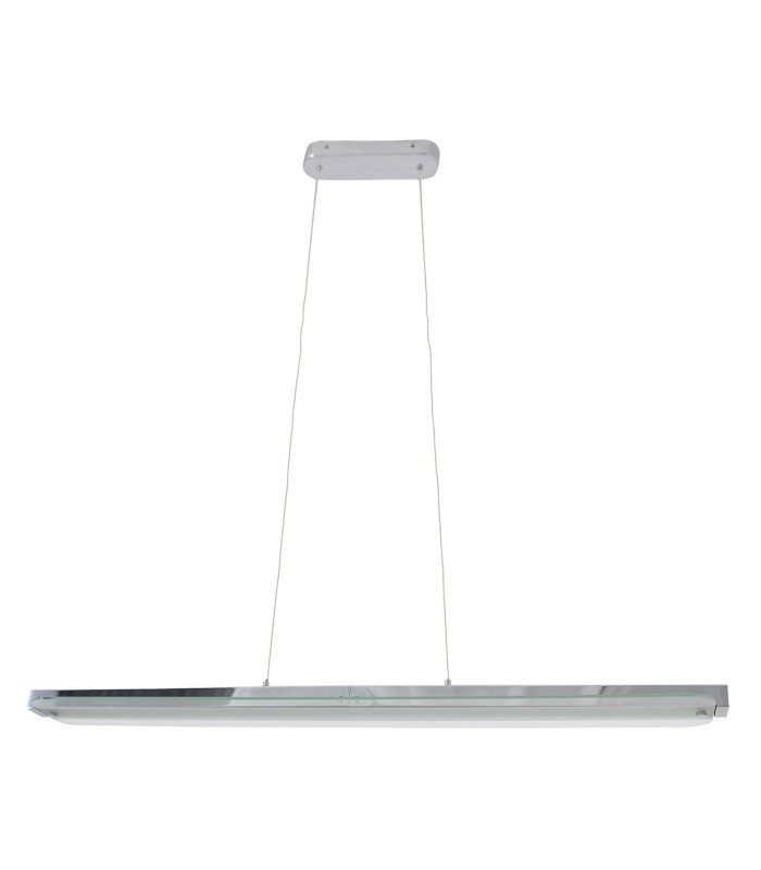 Beam Dimmable LED Bar Pendant Ceiling Light Chrome 2700-6000K Remote Control-1