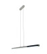 Beam Dimmable LED Bar Pendant Ceiling Light Chrome 2700-6000K Remote Control-6