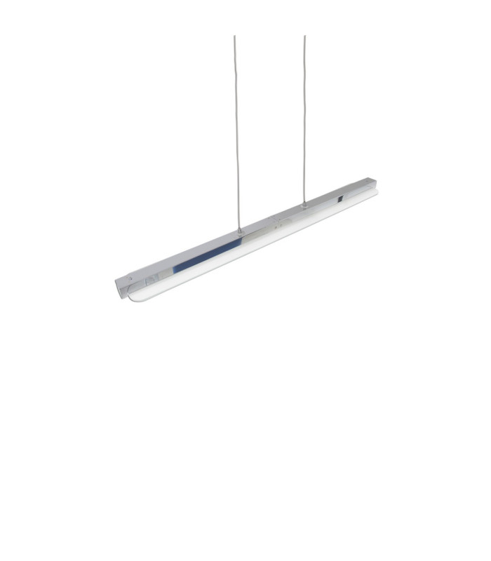 Beam Dimmable LED Bar Pendant Ceiling Light Chrome 2700-6000K Remote Control-7