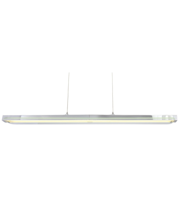Beam Dimmable LED Bar Pendant Ceiling Light Chrome 2700-6000K Remote Control-8