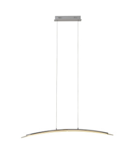 Surf Dimmable LED Bar Pendant Ceiling Light Chrome 3000K-1