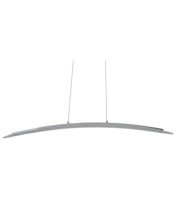 Surf Dimmable LED Bar Pendant Ceiling Light Chrome 3000K-5
