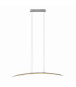 Surf Dimmable LED Bar Pendant Ceiling Light Chrome 3000K-6