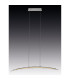 Surf Dimmable LED Bar Pendant Ceiling Light Chrome 3000K-8