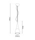 Lima LED Slim Pendant Ceiling Light White 3000K-3