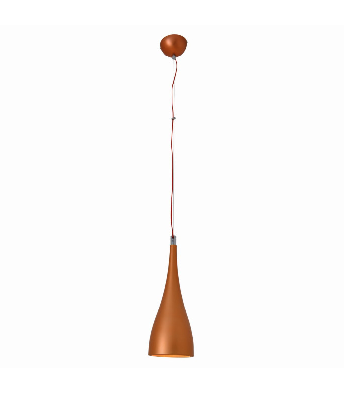 Lima LED Slim Pendant Ceiling Light Copper 3000K-1