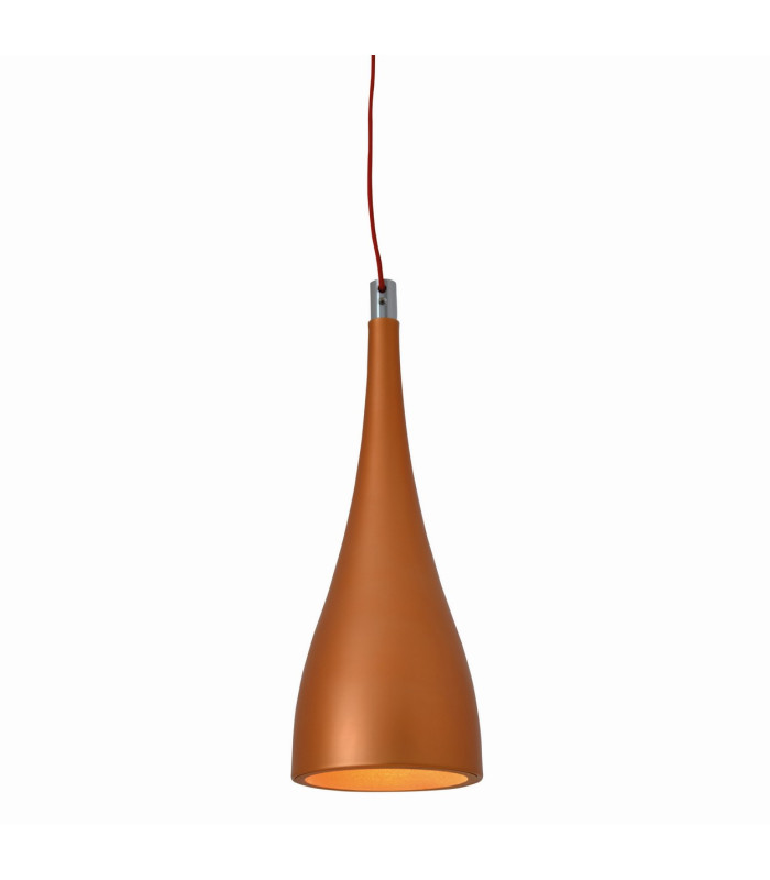 Lima LED Slim Pendant Ceiling Light Copper 3000K-3