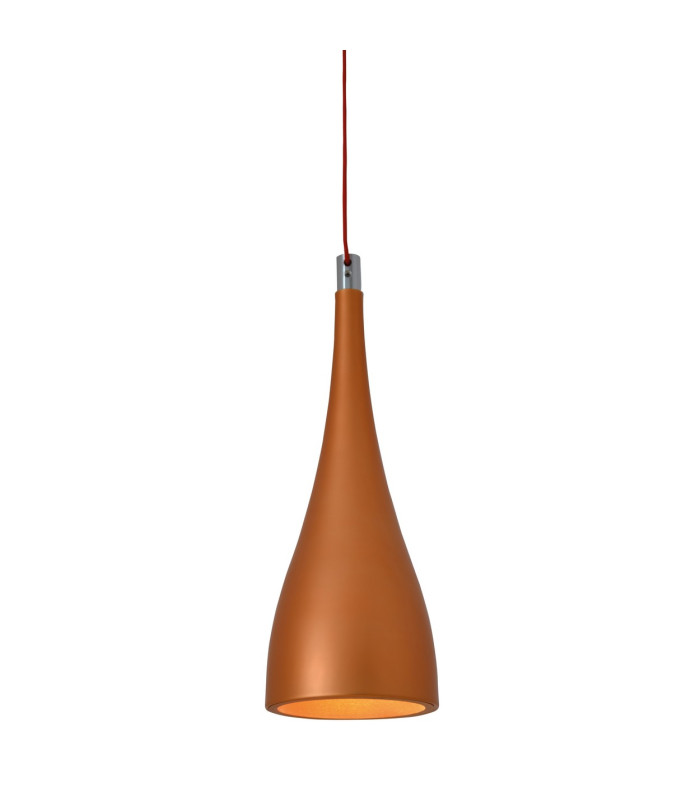 Lima LED Slim Pendant Ceiling Light Copper 3000K-4