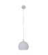Cusco LED Dome Pendant Ceiling Light Silver 3000K-1