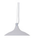 Cusco LED Dome Pendant Ceiling Light Silver 3000K-5