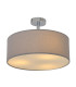 New York Cylindrical Ceiling Light Grey 3xE27-4