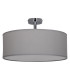 New York Cylindrical Ceiling Light Grey 3xE27-6