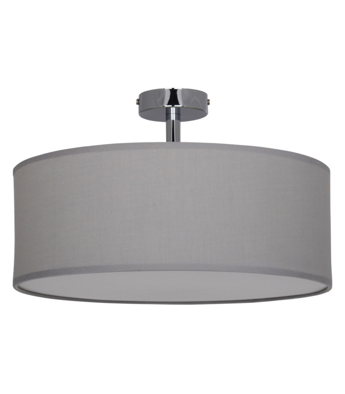 New York Cylindrical Ceiling Light Grey 3xE27-6