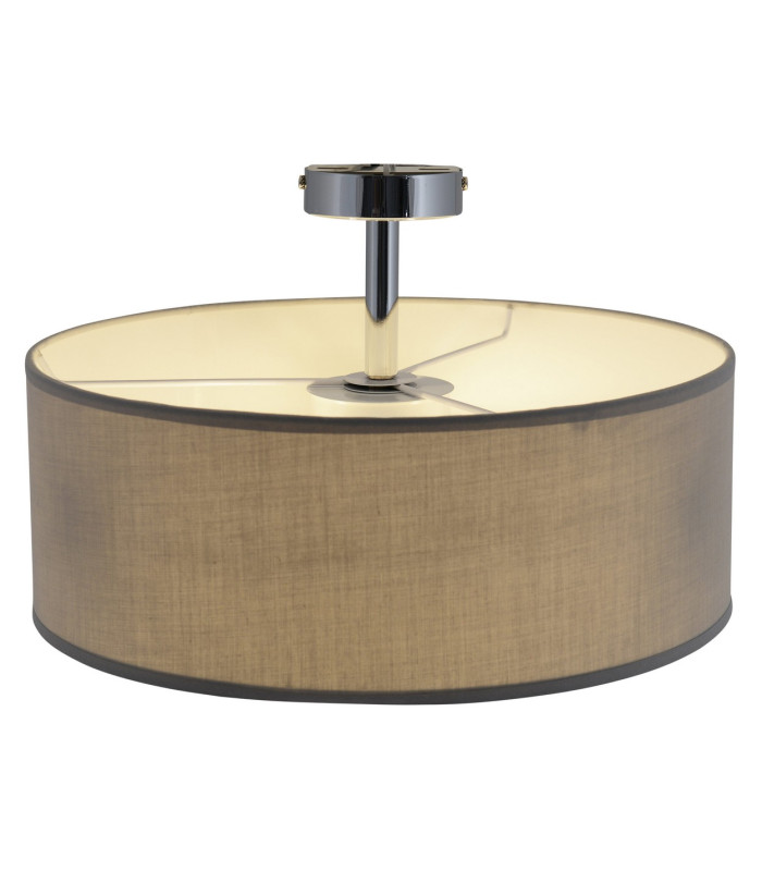 New York Cylindrical Ceiling Light Grey 3xE27-7