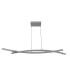 Theo Dimmable LED Bar Pendant Ceiling Light Chrome 3000K-1