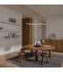 Theo Dimmable LED Bar Pendant Ceiling Light Chrome 3000K-3