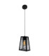 Alex Lanterns Pendant Ceiling Light Black 1xE27-4