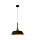 Culum Dome Pendant Ceiling Light Black 1xE27-5