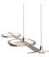 Beam LED Bar Pendant Ceiling Light Steel-Blank 3000K-11