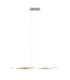 Nina Dimmable LED Bar Pendant Ceiling Light Steel-Blank 2954K-4