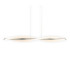 Nina Dimmable LED Bar Pendant Ceiling Light Steel-Blank 2954K-5