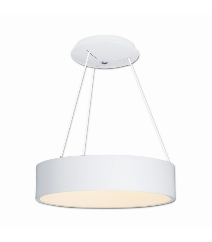 Carla Dimmable LED 45cm Cylindrical Pendant Ceiling Light White 2700-6000K Remote Control-4
