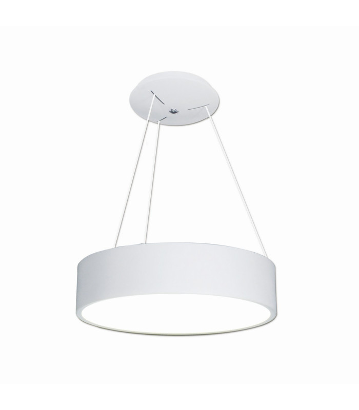 Carla Dimmable LED 45cm Cylindrical Pendant Ceiling Light White 2700-6000K Remote Control-6