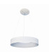 Carla Dimmable LED 60cm Cylindrical Pendant Ceiling Light White 2700-6000K Remote Control-1