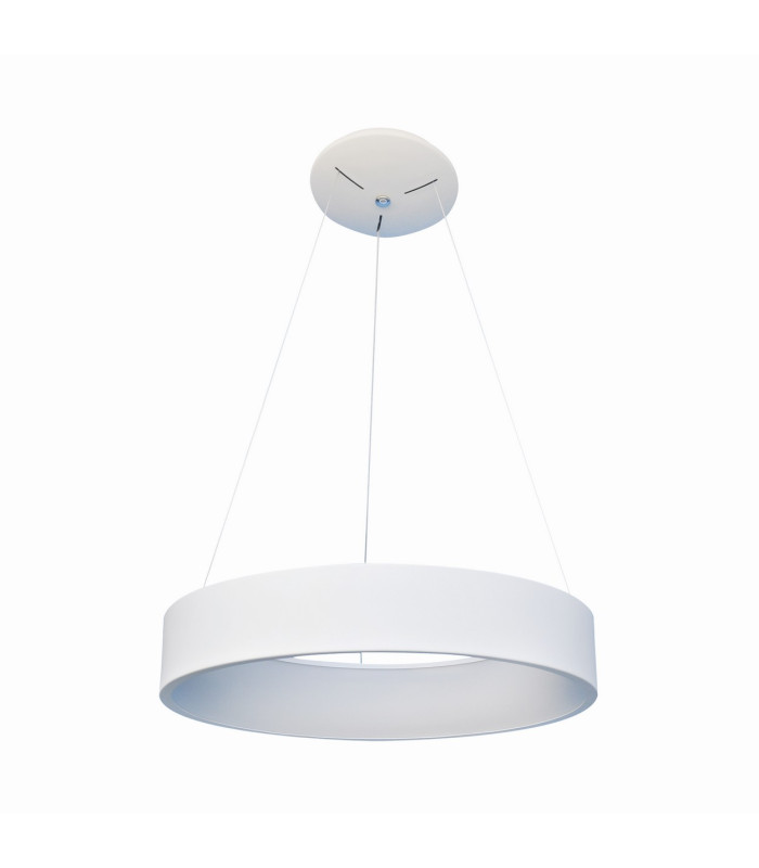 Carla Dimmable LED 60cm Cylindrical Pendant Ceiling Light White 2700-6000K Remote Control-1