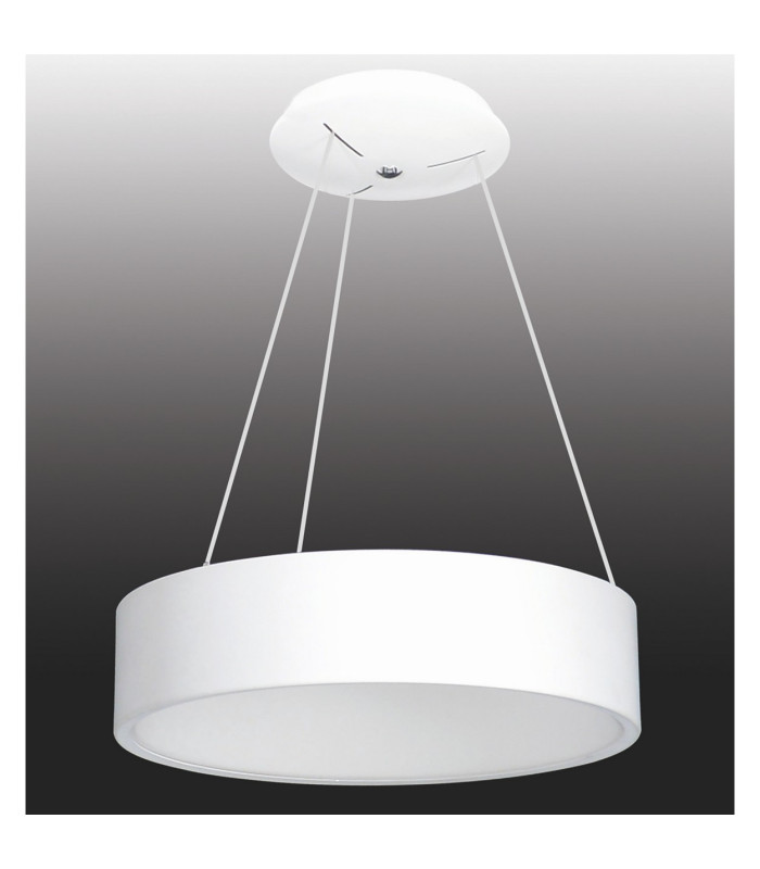 Carla Dimmable LED 60cm Cylindrical Pendant Ceiling Light White 2700-6000K Remote Control-4