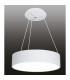 Carla Dimmable LED 60cm Cylindrical Pendant Ceiling Light White 2700-6000K Remote Control-5