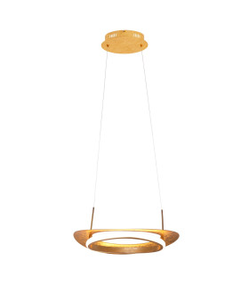 Pisa Dimmable LED Pendant Ceiling Light Gold 3000K-1