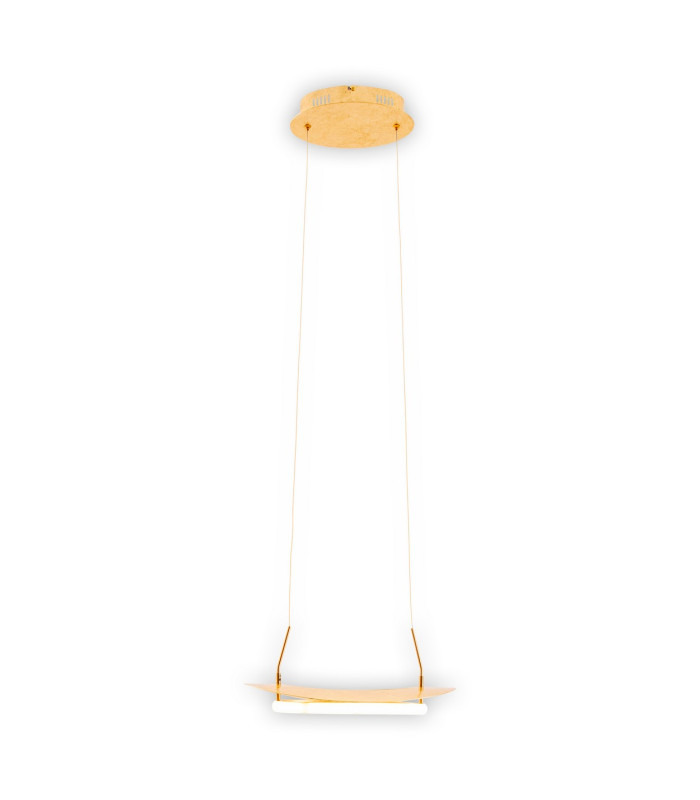 Pisa Dimmable LED Pendant Ceiling Light Gold 3000K-4