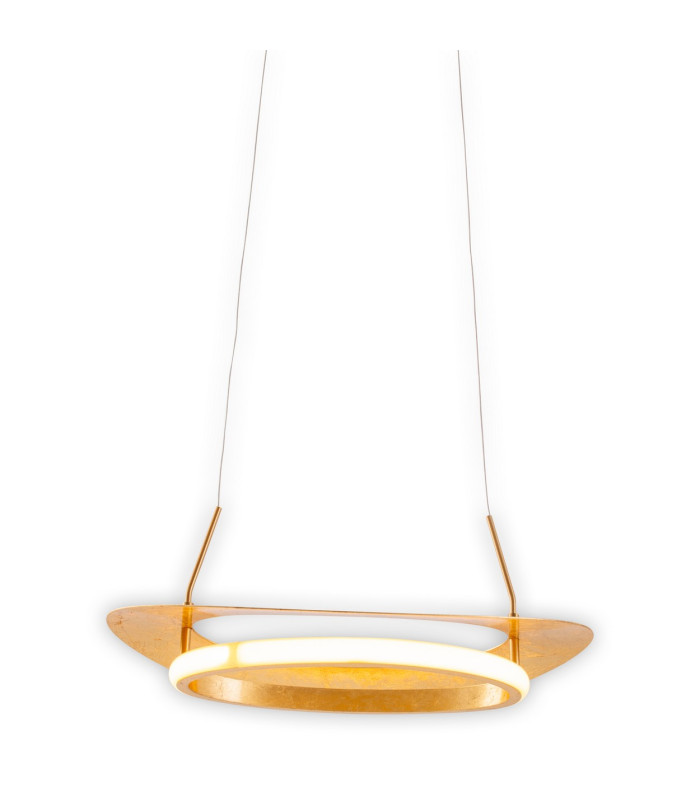 Pisa Dimmable LED Pendant Ceiling Light Gold 3000K-6