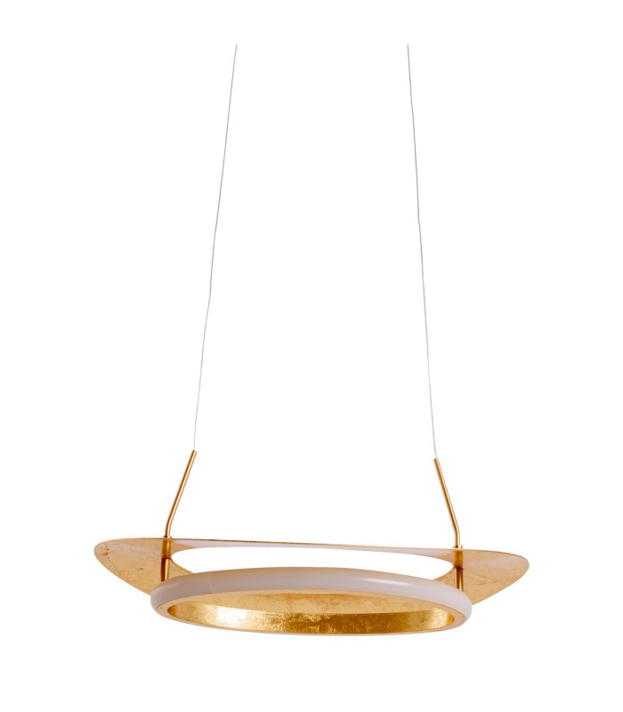 Pisa Dimmable LED Pendant Ceiling Light Gold 3000K-7