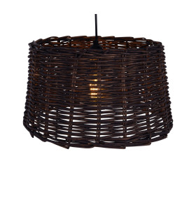 Basket Wire Frame Pendant Ceiling Light Brown 1xE27-1