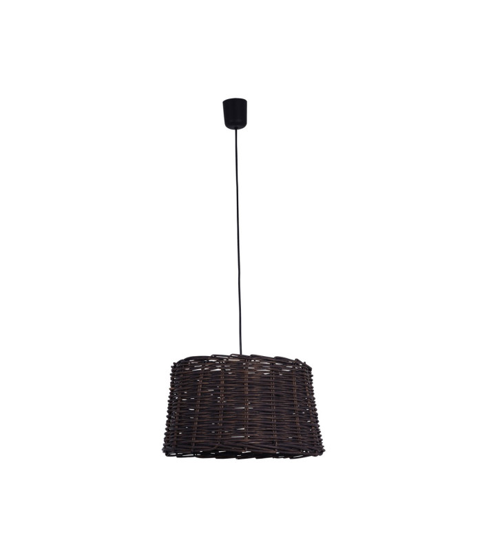 Basket Wire Frame Pendant Ceiling Light Brown 1xE27-5