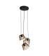 Korie Cluster Pendant Ceiling Light Black 1xE27-6