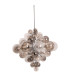 Sphere Spherical Pendant Ceiling Light Chrome-7