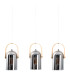 Vidrio Bar Pendant Ceiling Light Silver 3xE27-6