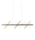 Cadice LED Bar Pendant Ceiling Light Gold 3000K-1