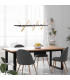 Cadice LED Bar Pendant Ceiling Light Gold 3000K-2