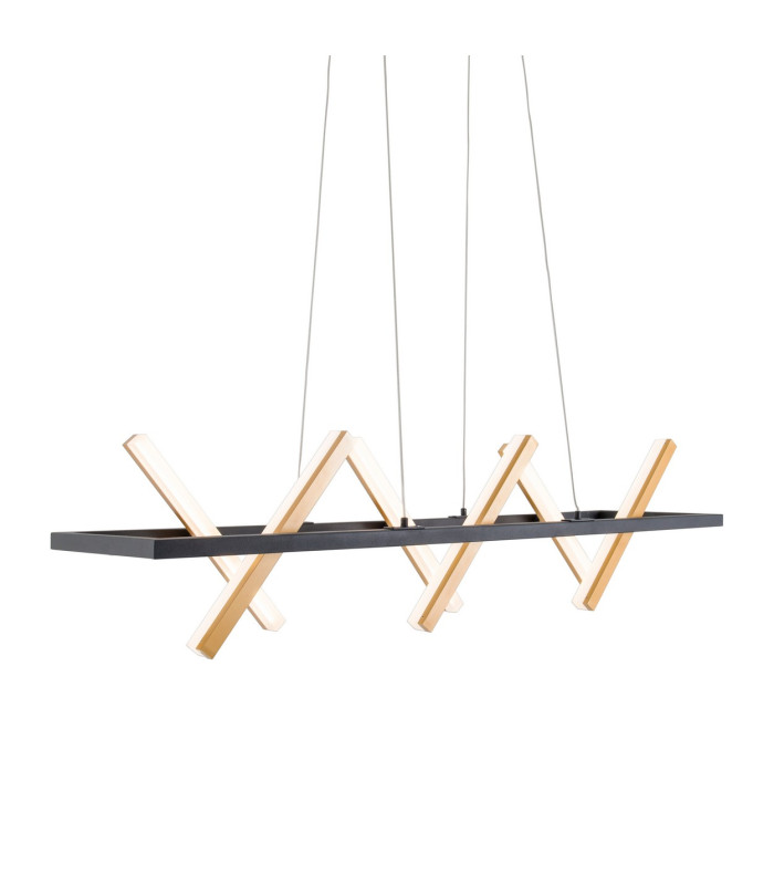 Cadice LED Bar Pendant Ceiling Light Gold 3000K-5