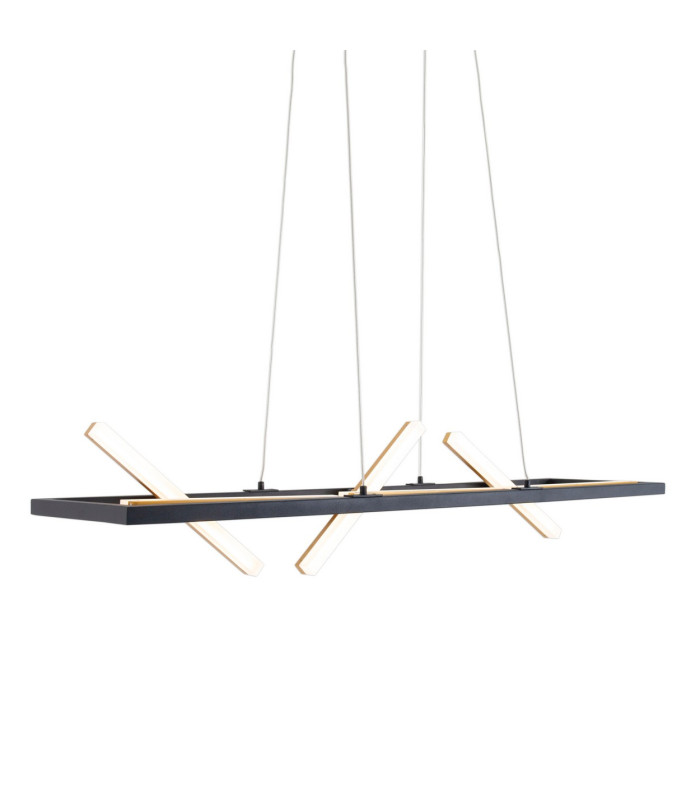 Cadice LED Bar Pendant Ceiling Light Gold 3000K-7