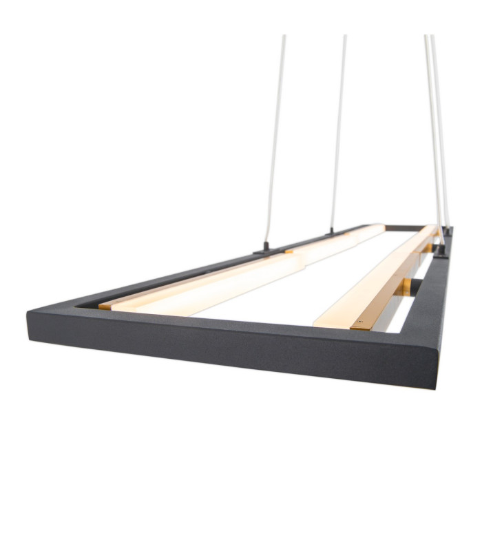 Cadice LED Bar Pendant Ceiling Light Gold 3000K-9