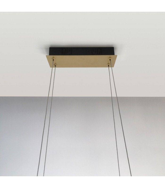 Cadice LED Bar Pendant Ceiling Light Gold 3000K-10