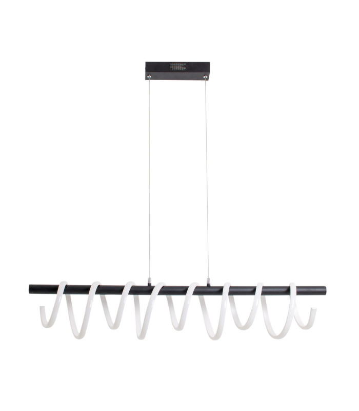 Belleza Dimmable LED Bar Pendant Ceiling Light Black 3200K-1
