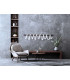 Belleza Dimmable LED Bar Pendant Ceiling Light Black 3200K-5