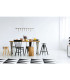 Belleza Dimmable LED Bar Pendant Ceiling Light Satin Nickel 2900K-2